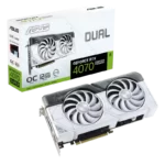 ASUS Dual GeForce RTX™ 4070 SUPER White OC