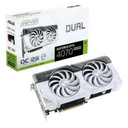 ASUS Dual GeForce RTX™ 4070 SUPER White OC