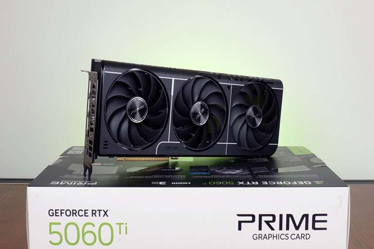 ASUS PRIME GeForce RTX 5060 Ti 16GB OC Edition