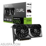 کارت گرافیک ASUS Dual RTX 5060 OC