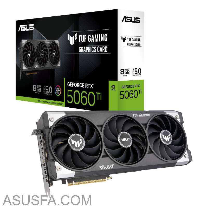 کارت گرافیک ASUS TUF RTX 5060 Ti